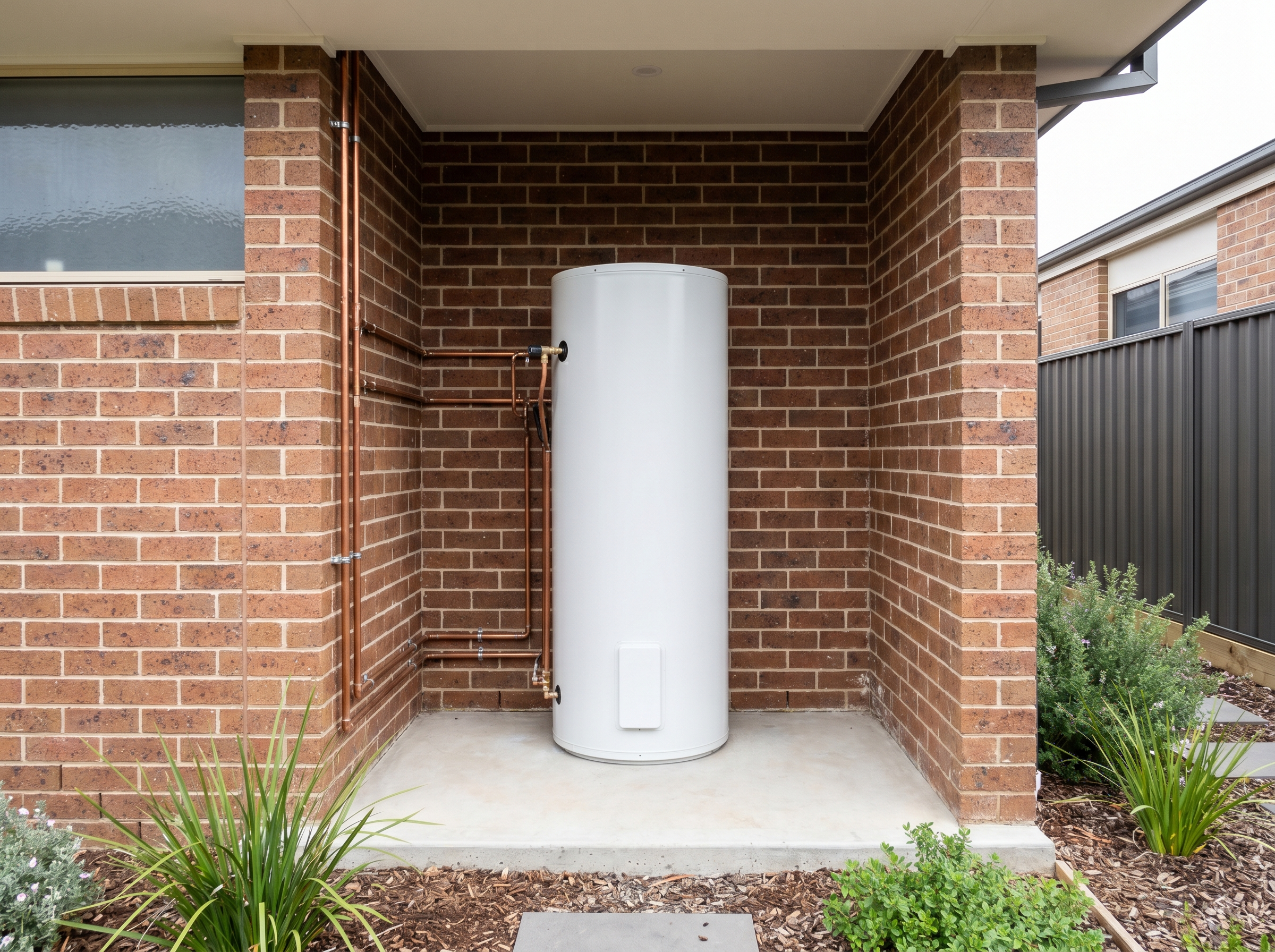 Hot water — Hot water back on